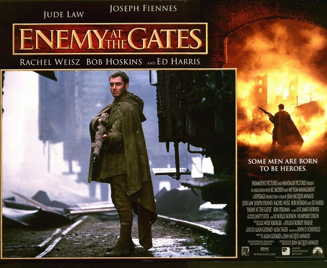 Enemy at the Gates - Lobby Cards - Jude Law