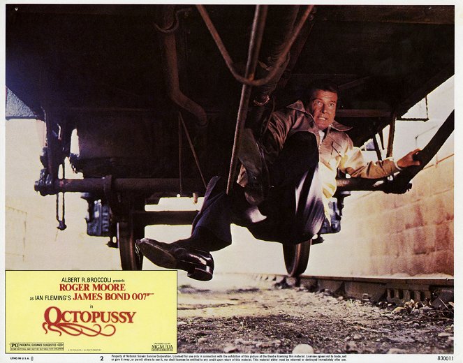 James Bond - Octopussy - Lobbykarten - Roger Moore