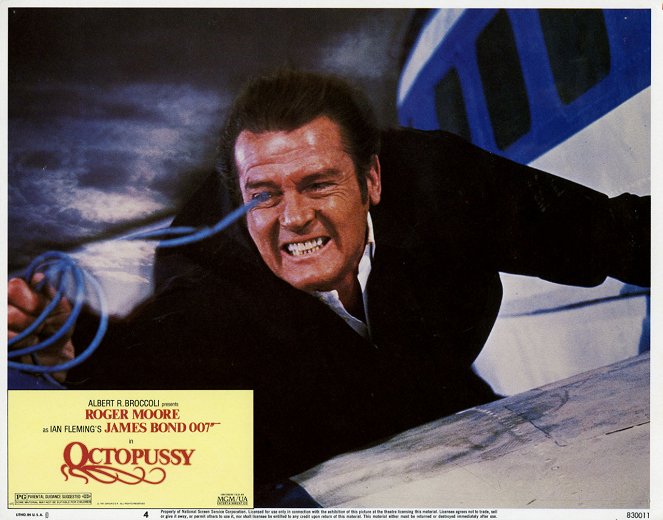 James Bond - Octopussy - Lobbykarten - Roger Moore