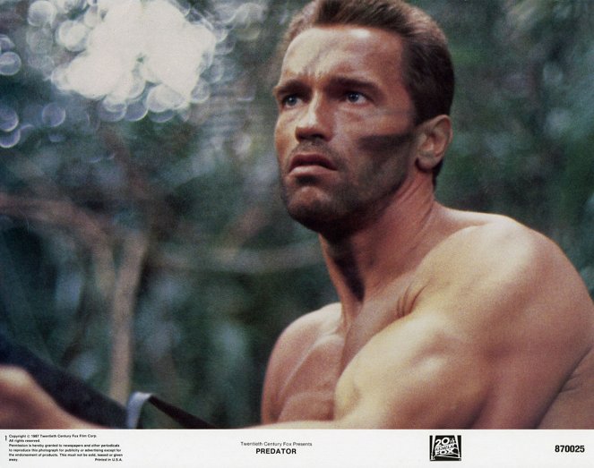 Le Prédateur - Lobby Cards - Arnold Schwarzenegger