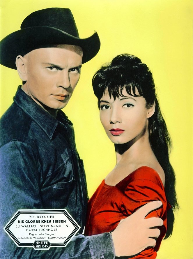 The Magnificent Seven - Lobby Cards - Yul Brynner, Rosenda Monteros