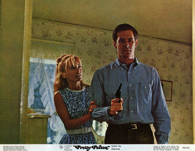 Pretty Poison - Cartes de lobby - Tuesday Weld, Anthony Perkins
