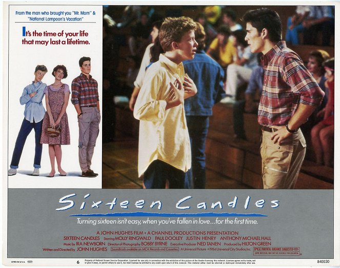 Sixteen Candles - Lobby Cards - Anthony Michael Hall, Michael Schoeffling