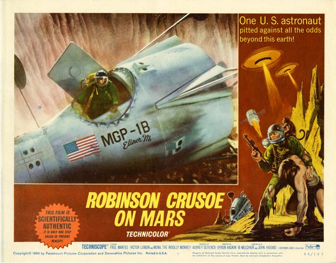 Robinson Crusoe de Marte - Fotocromos