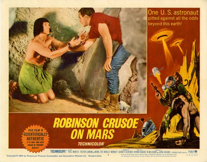 Robinson Crusoe on Mars - Lobby Cards