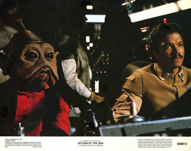 Star Wars: Die Rückkehr der Jedi-Ritter - Lobbykarten - Billy Dee Williams