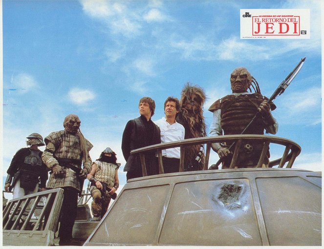 Star Wars : Episodio VI - El retorno del Jedi - Fotocromos - Mark Hamill, Harrison Ford, Peter Mayhew