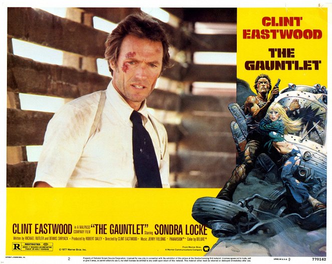 Der Mann, der niemals aufgibt - Lobbykarten - Clint Eastwood