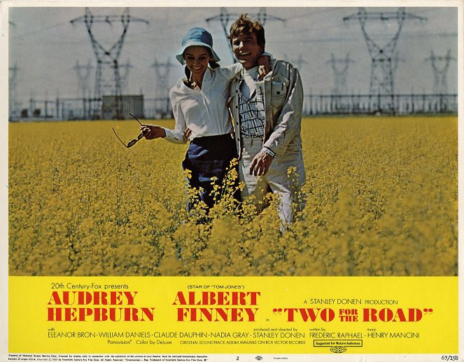 Ketten az úton - Vitrinfotók - Audrey Hepburn, Albert Finney