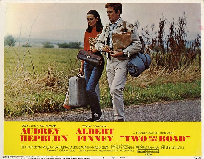 Dos en la carretera - Fotocromos - Audrey Hepburn, Albert Finney