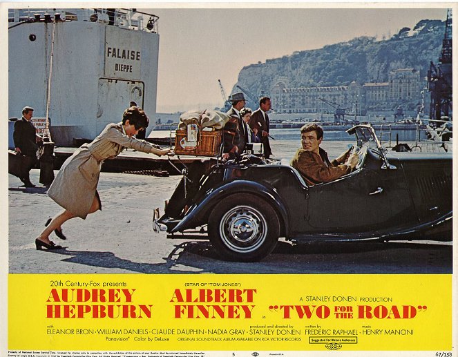 Two for the Road - Lobby karty - Audrey Hepburn, Albert Finney