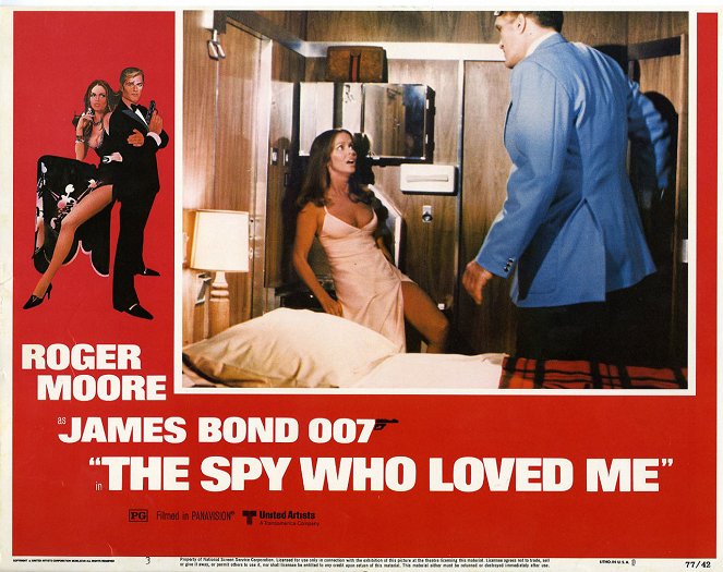James Bond - Der Spion, der mich liebte - Lobbykarten - Barbara Bach, Richard Kiel