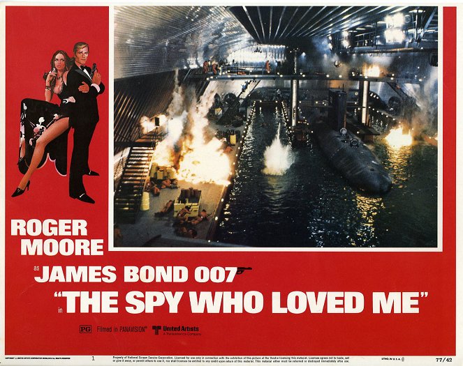 James Bond - Der Spion, der mich liebte - Lobbykarten