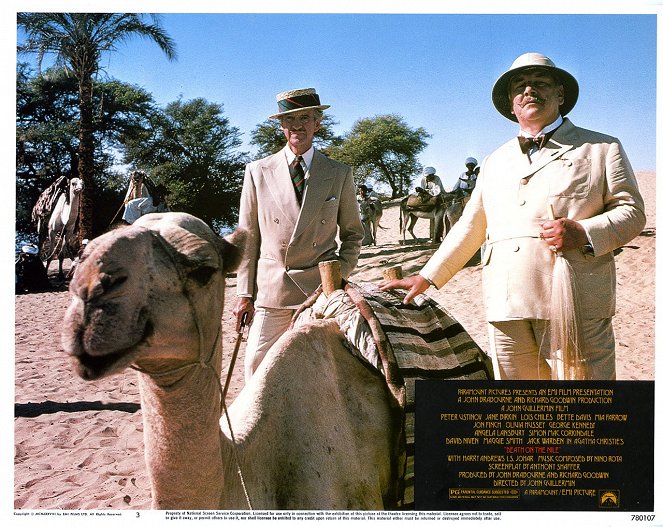 Death on the Nile - Lobby Cards - David Niven, Peter Ustinov