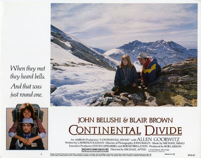 Continental Divide - Lobby Cards