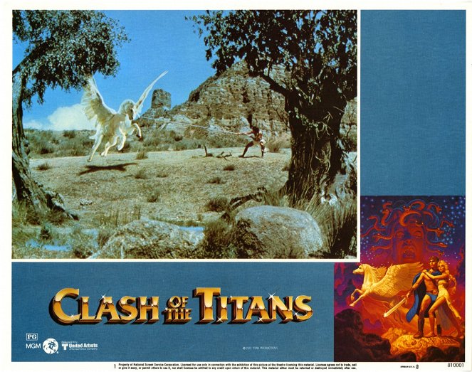 Le Choc des Titans - Cartes de lobby