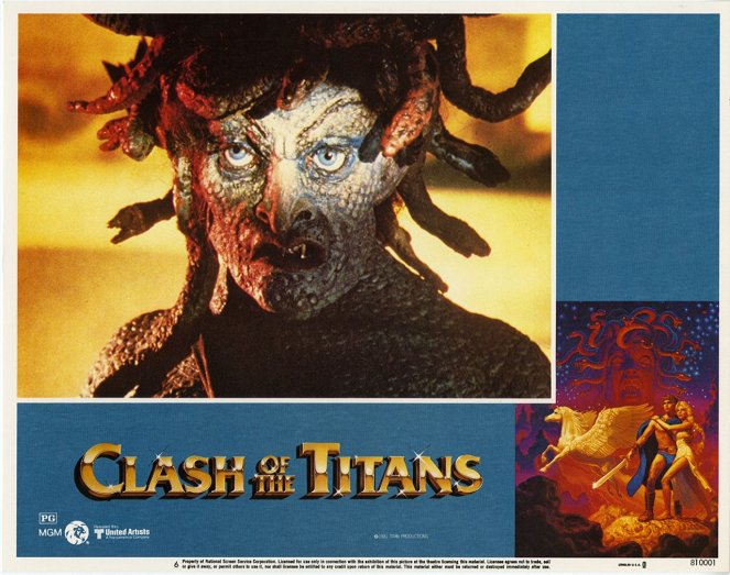 Le Choc des Titans - Cartes de lobby