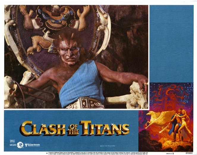 Le Choc des Titans - Cartes de lobby - Neil McCarthy