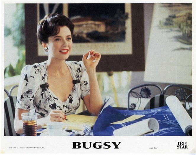 Bugsy - Lobbykarten - Annette Bening