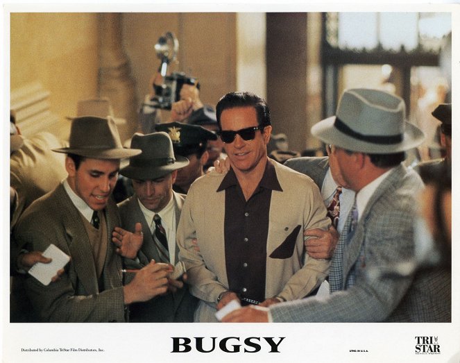 Bugsy - Lobbykaarten - Warren Beatty