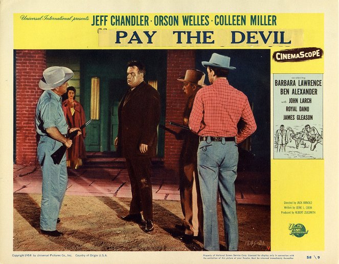 Man in the Shadow - Lobby Cards
