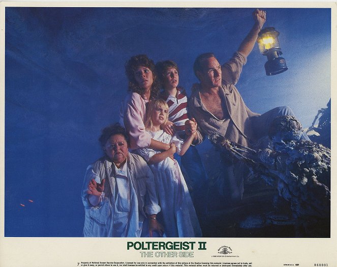 Poltergeist II: El otro lado - Fotocromos - Zelda Rubinstein, JoBeth Williams, Heather O'Rourke, Oliver Robins, Craig T. Nelson