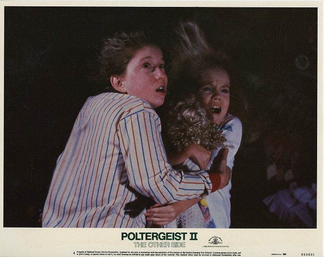 Poltergeist II - Cartes de lobby - Oliver Robins, Heather O'Rourke