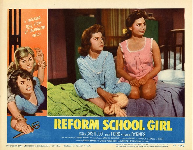 Reform School Girl - Cartes de lobby