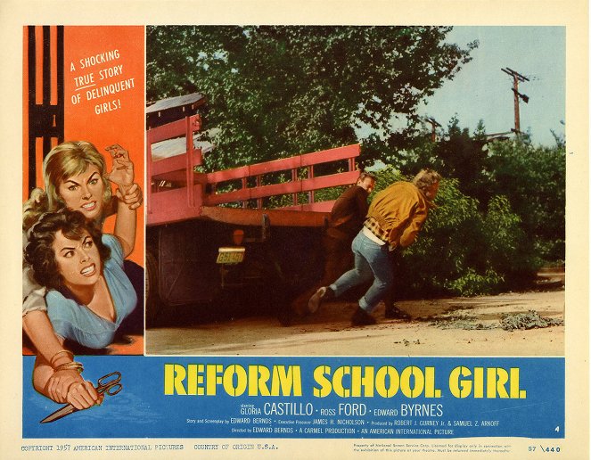 Reform School Girl - Cartes de lobby