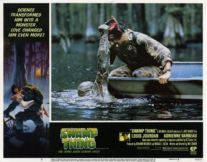 Swamp Thing - Cartões lobby