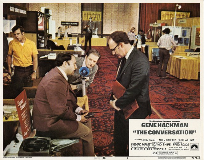 Conversation secrète - Cartes de lobby - Allen Garfield, Gene Hackman