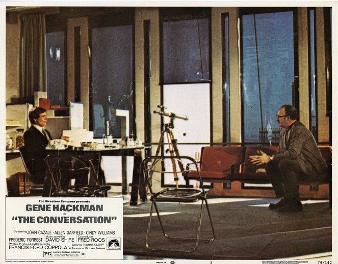 Der Dialog - Lobbykarten - Harrison Ford, Gene Hackman