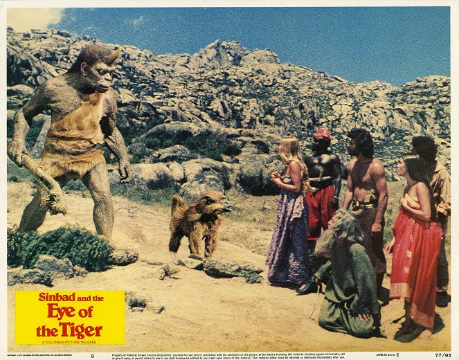 Sinbad et l'oeil du tigre - Cartes de lobby