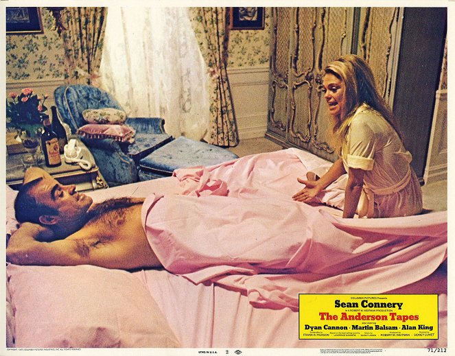 The Anderson Tapes - Fotocromos - Sean Connery, Dyan Cannon