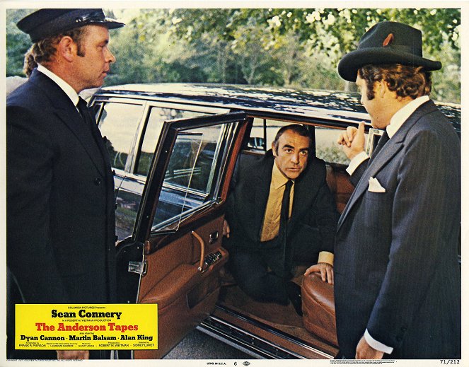 The Anderson Tapes - Lobby Cards - Sean Connery