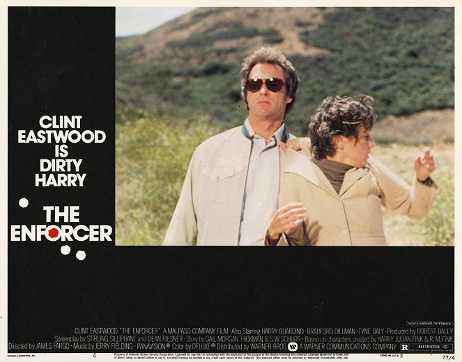 Dirty Harry III - Der Unerbittliche - Lobbykarten - Clint Eastwood, Tyne Daly