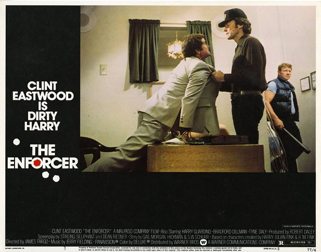 The Enforcer - Lobby karty - Clint Eastwood