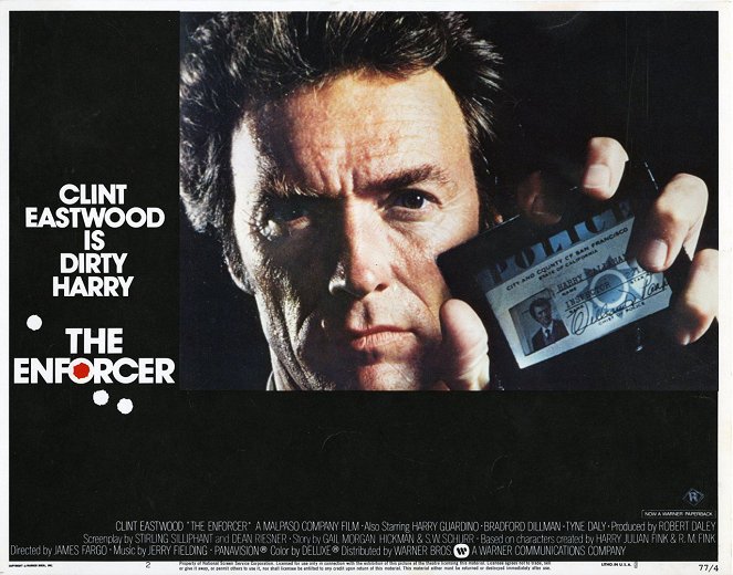 Dirty Harry 3 - Der Unerbittliche - Lobbykarten - Clint Eastwood