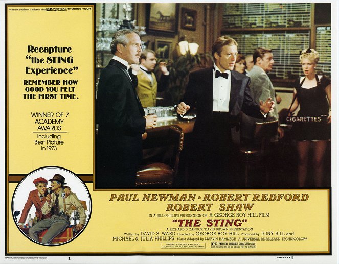 L'Arnaque - Cartes de lobby - Paul Newman, Robert Redford