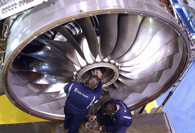 Voyages Of Construction: A Jumbo Jet Engine - Filmfotos