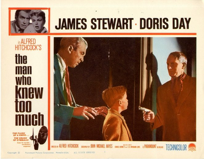 The Man Who Knew Too Much - Lobby Cards