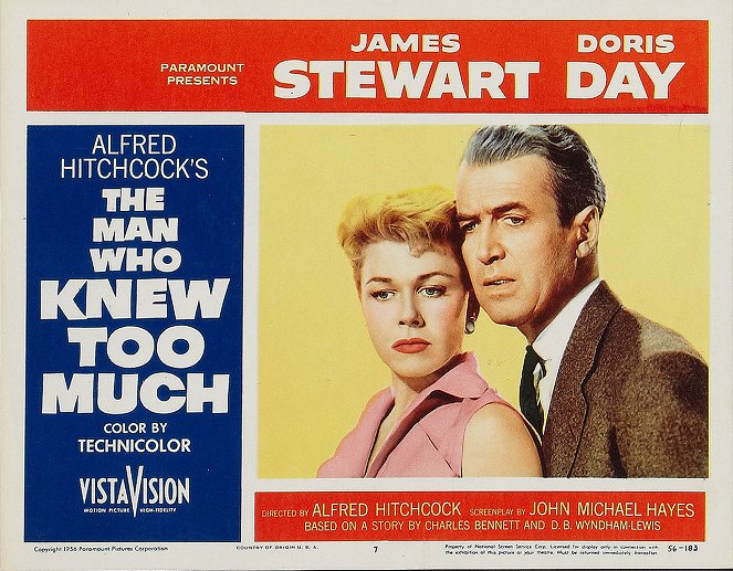 The Man Who Knew Too Much - Lobby Cards