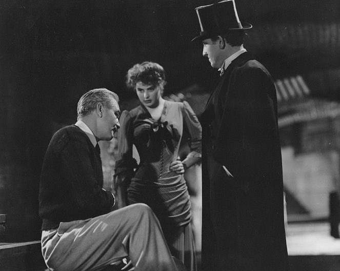 Dr. Jekyll and Mr. Hyde - Van de set - Victor Fleming, Ingrid Bergman, Spencer Tracy