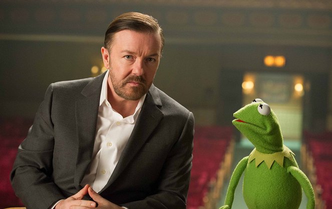 Muppets Most Wanted - Filmfotos - Ricky Gervais