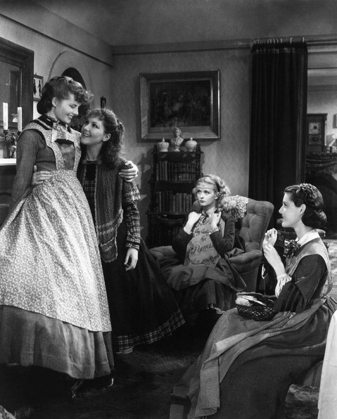 Malé ženy - Z filmu - Katharine Hepburn, Jean Parker, Joan Bennett, Frances Dee