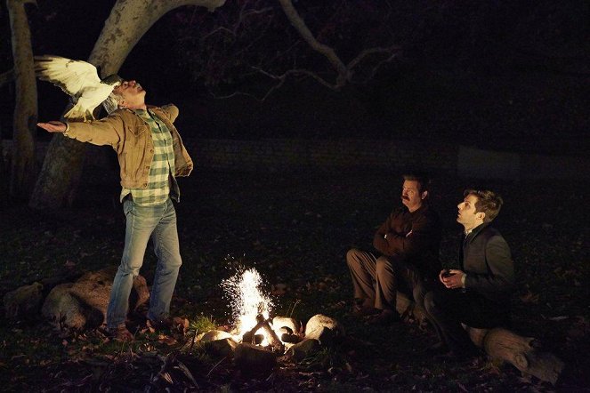 Parks and Recreation - Flu Season 2 - Filmfotók - Sam Elliott, Nick Offerman, Adam Scott