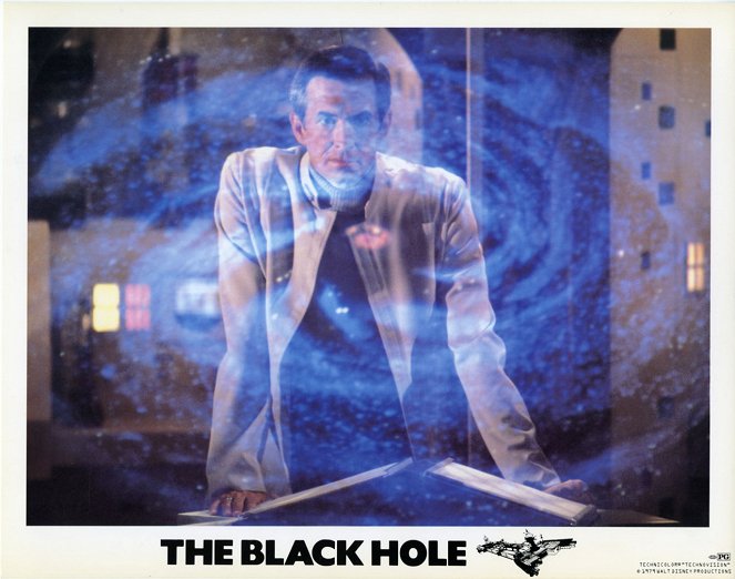 Das schwarze Loch - Lobbykarten - Anthony Perkins