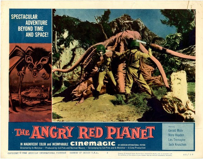 The Angry Red Planet - Vitrinfotók