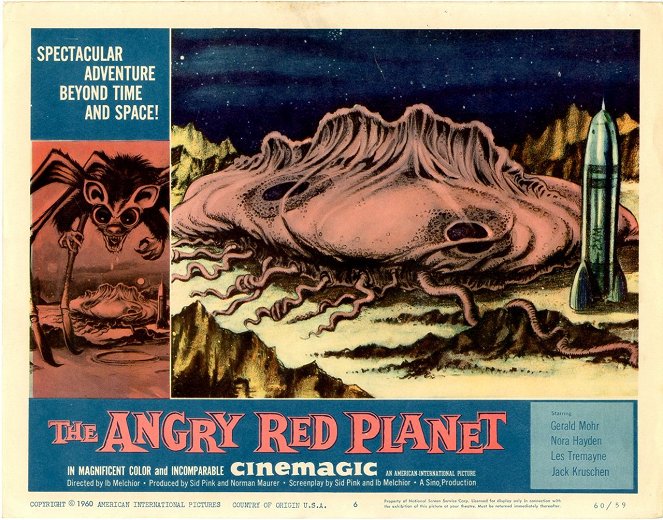 The Angry Red Planet - Mainoskuvat