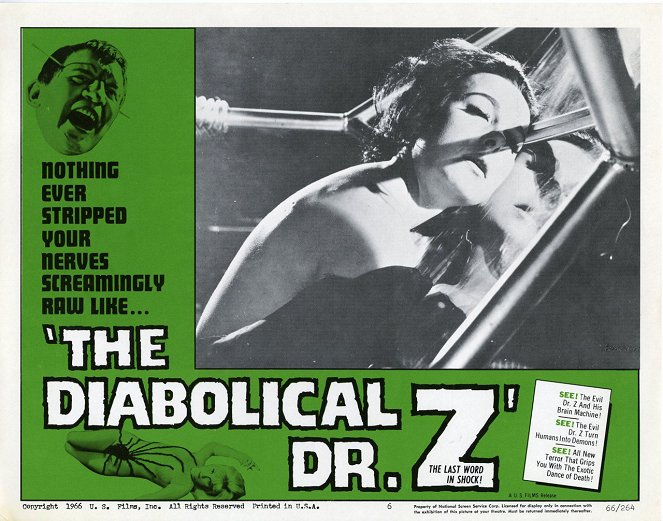 The Diabolical Dr. Z - Lobby Cards